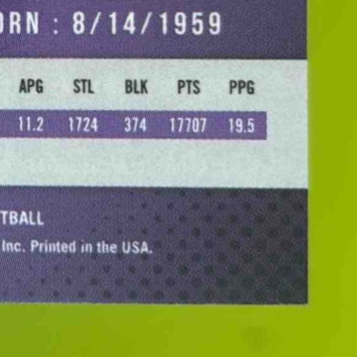 2015-16 Panini Prizm Magic Johnson Light Blue /199 #248 Los Angeles Lakers