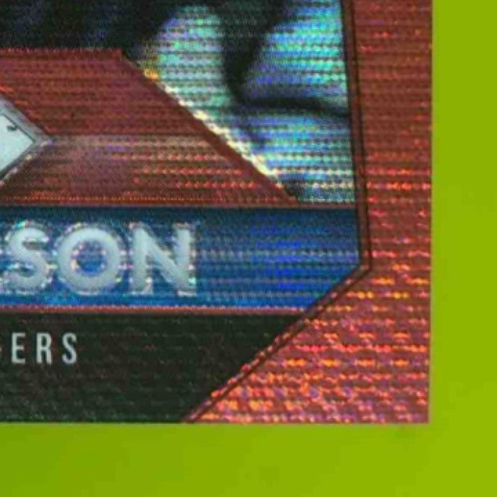 2015-16 Panini Prizm Allen Iverson Ruby Wave Prizms /350 #286 Philadelphia 76ers