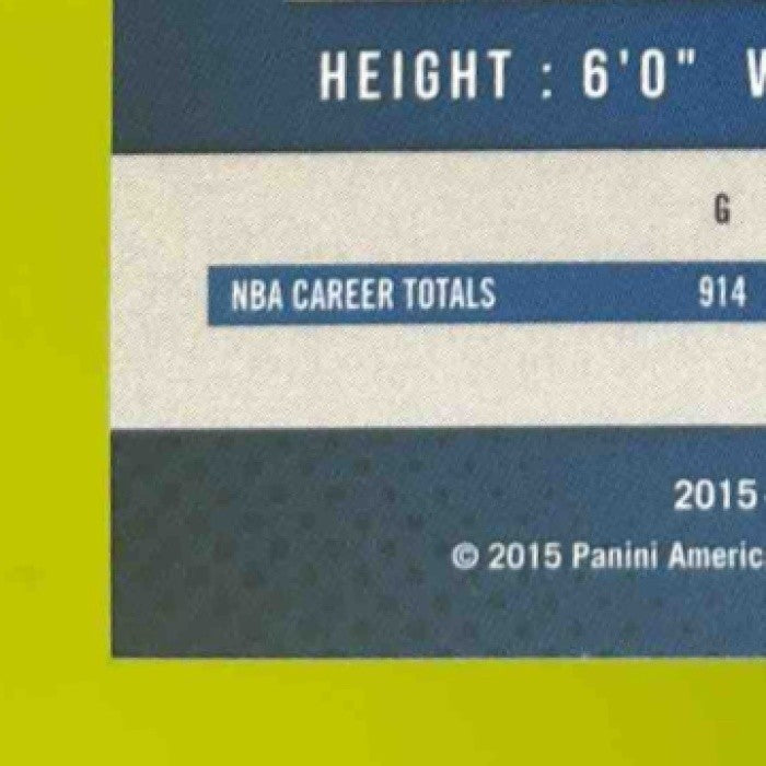 2015-16 Panini Prizm Allen Iverson Ruby Wave Prizms /350 #286 Philadelphia 76ers