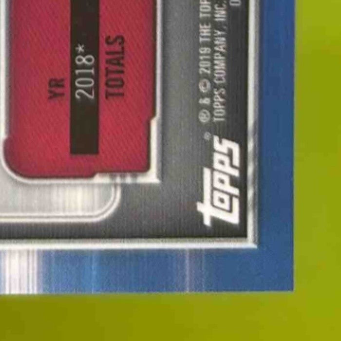 2019 Bowman Chrome Jo Adell Prospects Gold Shimmer /50 #BCP-250 Angels