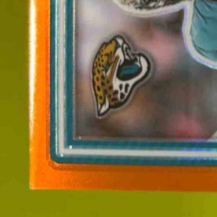 2025 Donruss Optic Travis Etienne Jr. Orange /299 #106 Jacksonville Jaguars