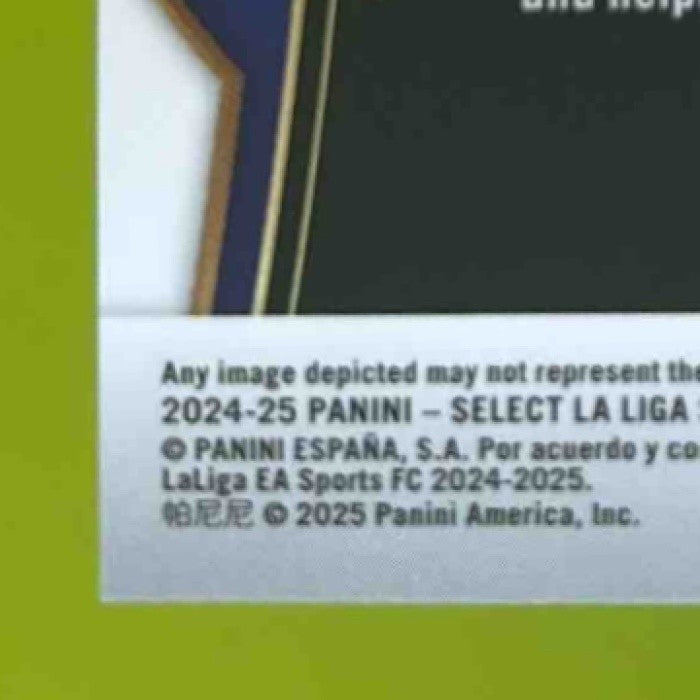 2024-25 Panini Select La Liga Ivan Sanchez Gold /10 #77 Terrace Real Valladolid