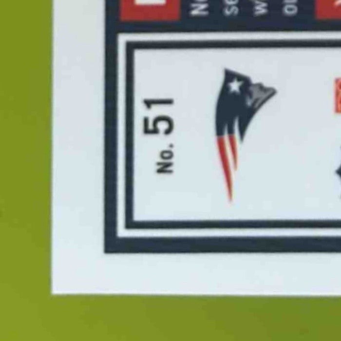 2025 Panini Donruss Optic Rhamondre Stevenson Red /149 #51 New England Patriots