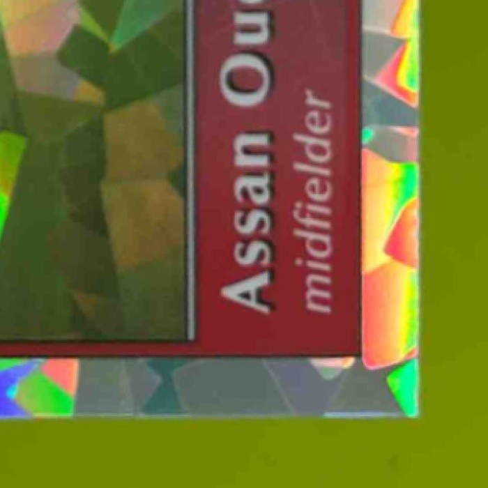 2024-25 Topps Merlin Chrome UEFA Club Competitions Assan Ouedraogo Atomic #70