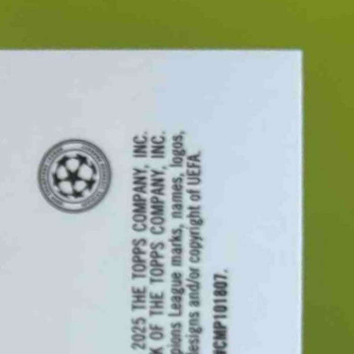 2024-25 Topps Merlin Chrome UEFA Club Competitions Assan Ouedraogo Atomic #70