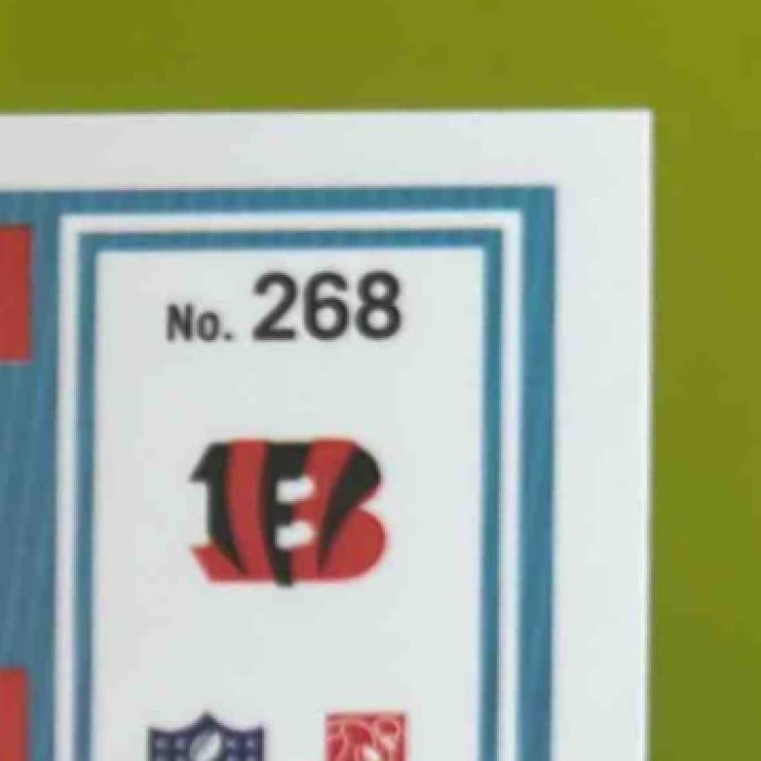 2025 Donruss Optic Tahj Brooks Auto Holo Prizm 99/199 #268 Cincinnati Bengals