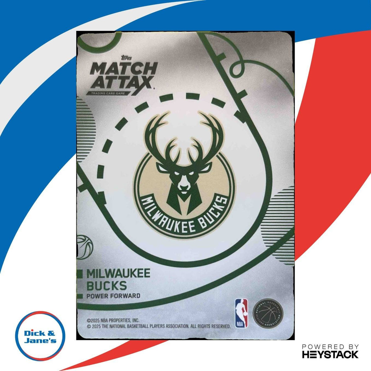 2025-26 Topps Match Attax Giannis Antetokounmpo 100 Club Milwaukee Bucks