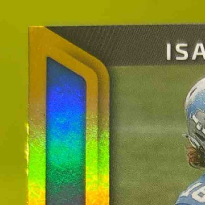 2025 Panini Certified Isaac TeSlaa New Generation Jerseys Mirror Gold /10 Lions