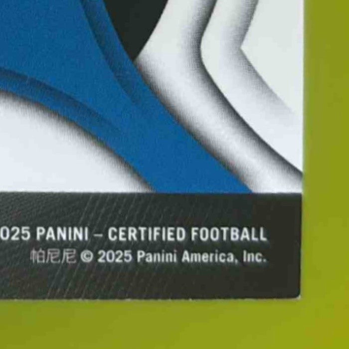 2025 Panini Certified Isaac TeSlaa New Generation Jerseys Mirror Gold /10 Lions