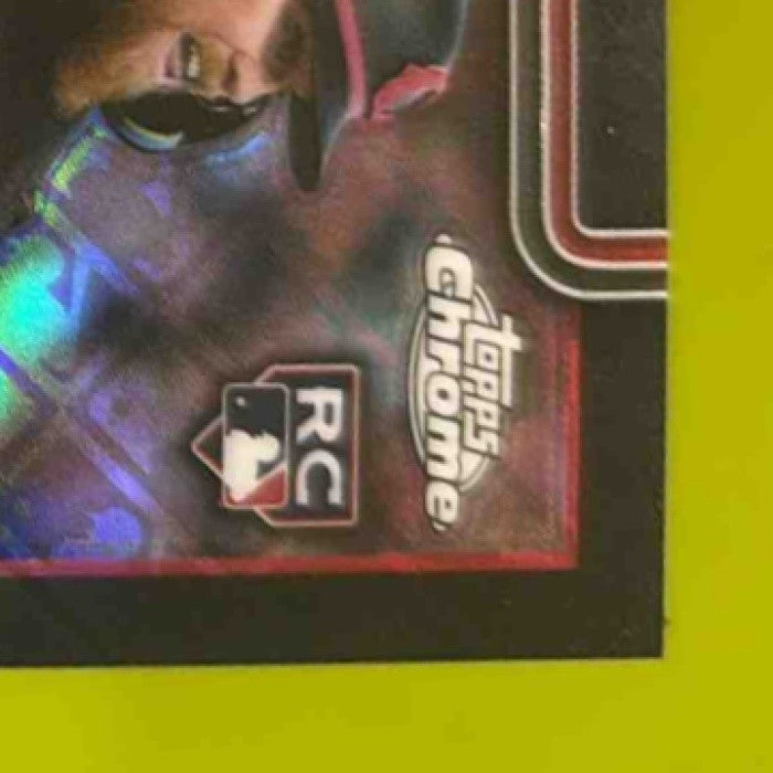 2025 Topps Chrome LogoFractor Blake Dunn Black AUTO /10 RC Cincinnati Reds