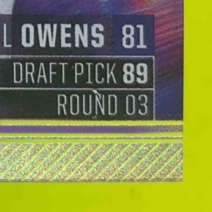 2024 Topps Signature Class Terrell Owens Star Cast #SC-18 Dallas Cowboys