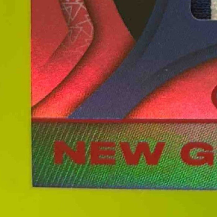 2025 Panini Certified Abdul Carter New Generation Jerseys Mirror Red /99 Giants