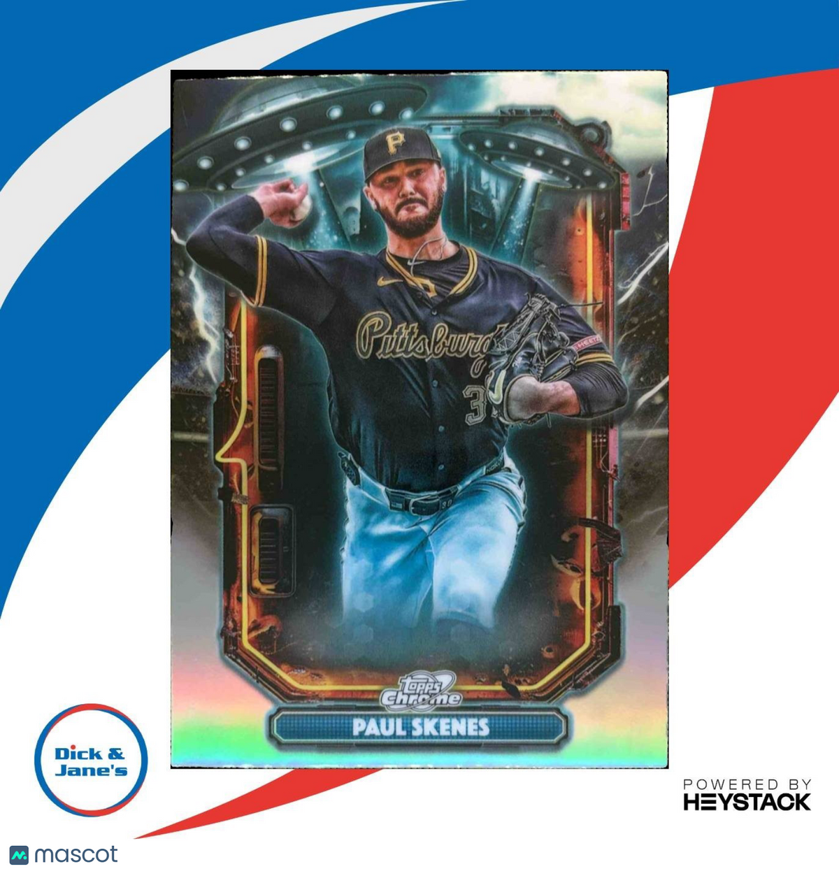 2025 Topps Cosmic Chrome Paul Skenes Extraterrestrial Talent Pittsburgh Pirates