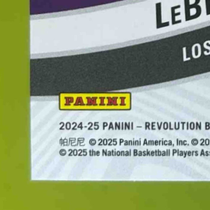 2024-25 Panini Revolution LeBron James Vortex #12 Los Angeles Lakers