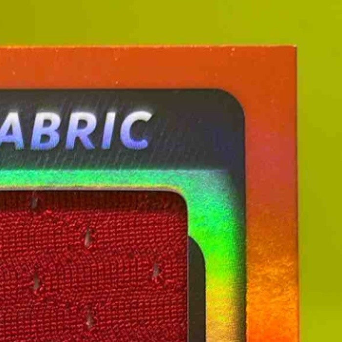 2025 Certified Jayden Higgins Freshman Fabric Mirror Signatures Orange /249 RC