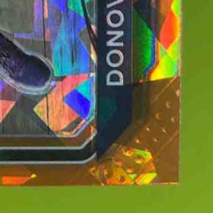 2020-21 Panini Prizm Donovan Mitchell Orange Ice Prizms #67 Utah Jazz