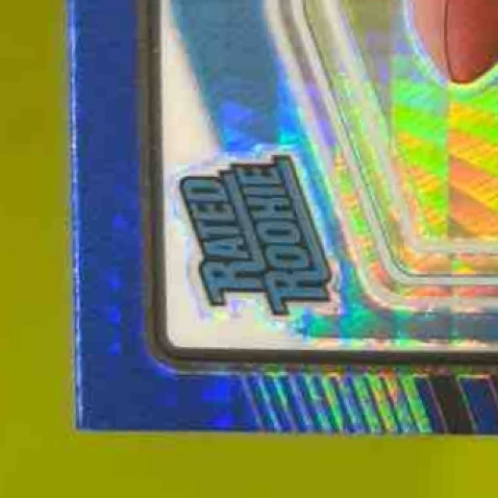 2024 Panini Donruss Optic Bo Nix Blue Hyper #209 Rated Rookie Denver Broncos