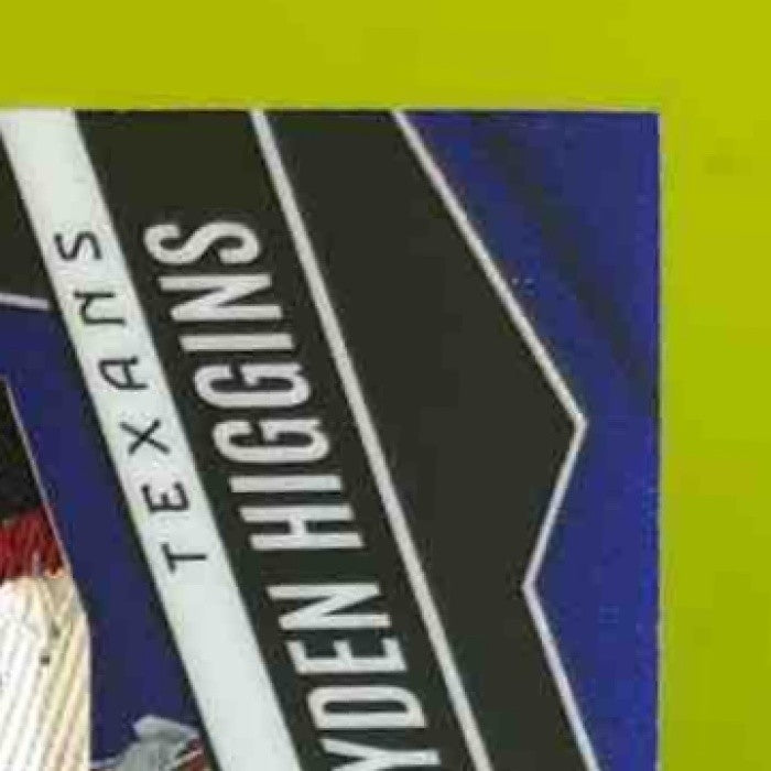 2025 Phoenix Jayden Higgins Franchise Future Material Blue /199 MEM RC Texans
