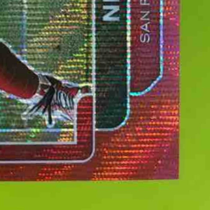 2021 Panini Prizm Nick Bosa Red Wave 66/149 #58 San Francisco 49ers