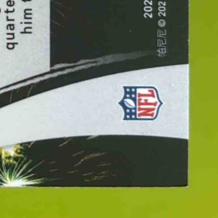 2021 Panini Prizm Trey Lance Fireworks #F-23 RC San Francisco 49ers