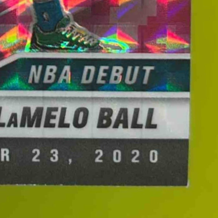 2020-21 Panini Mosaic LaMelo Ball Camo Pink #262 NBA Debut RC Charlotte Hornets