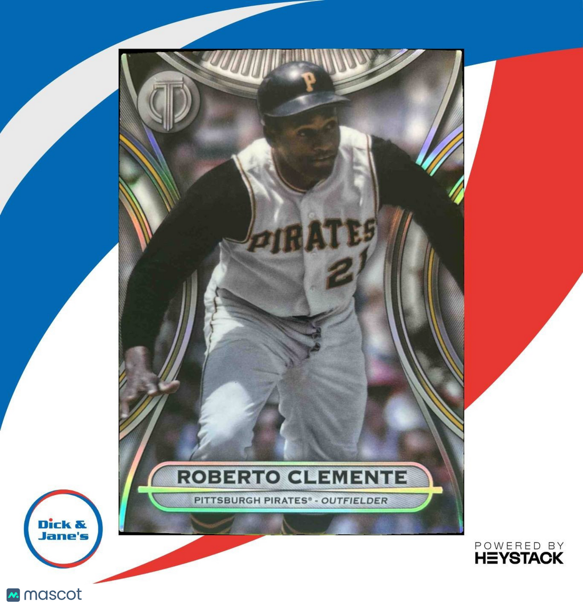 2025 Topps Tribute Roberto Clemente #22 Pittsburgh Pirates
