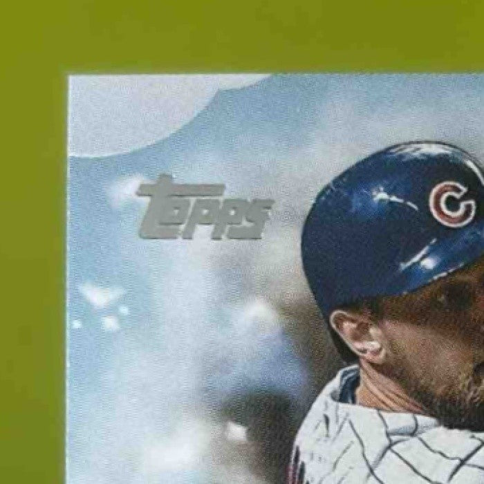 2020 Topps Holiday Ben Zobrist Relics #WHR-BZ MEM Chicago Cubs