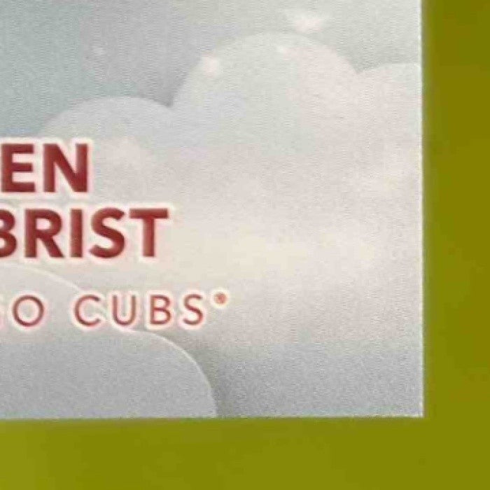 2020 Topps Holiday Ben Zobrist Relics #WHR-BZ MEM Chicago Cubs