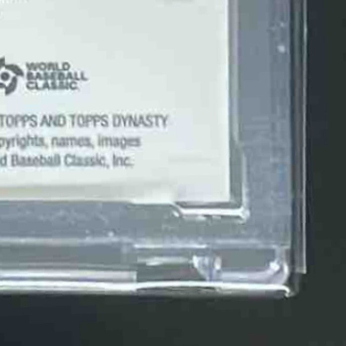 2023 Topps Dynasty Bo Naylor World Baseball Classic Auto Patch Silver 4/5 Rookie