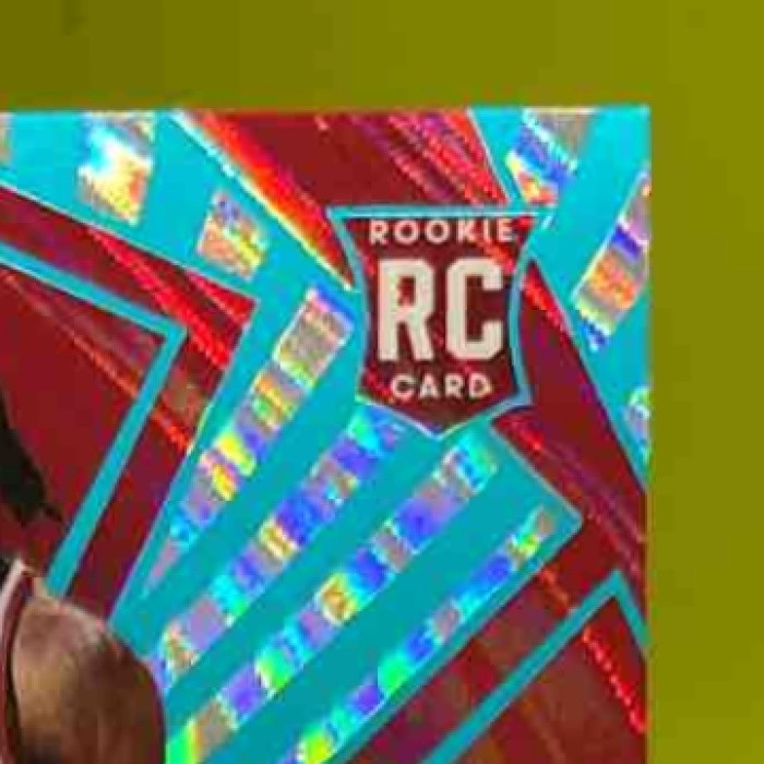 2024-25 Panini Revolution Bub Carrington Teal Swirl /49 #121 RC Wizards