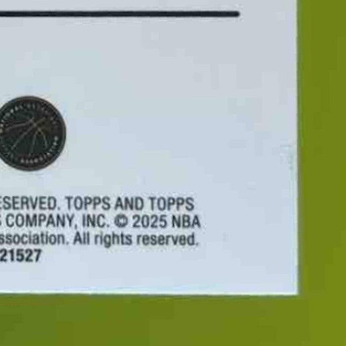 2025-26 Topps Chrome Walter Clayton Jr. RayWave Refractor #268 RC Utah Jazz