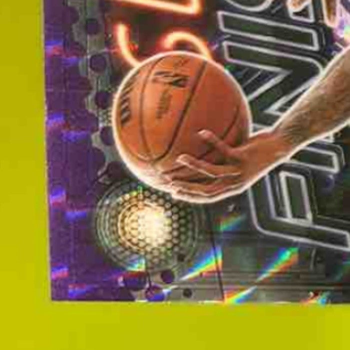2025-26 Topps Chrome Damian Lillard Sleek Finishers Geometric Purple /75 Bucks