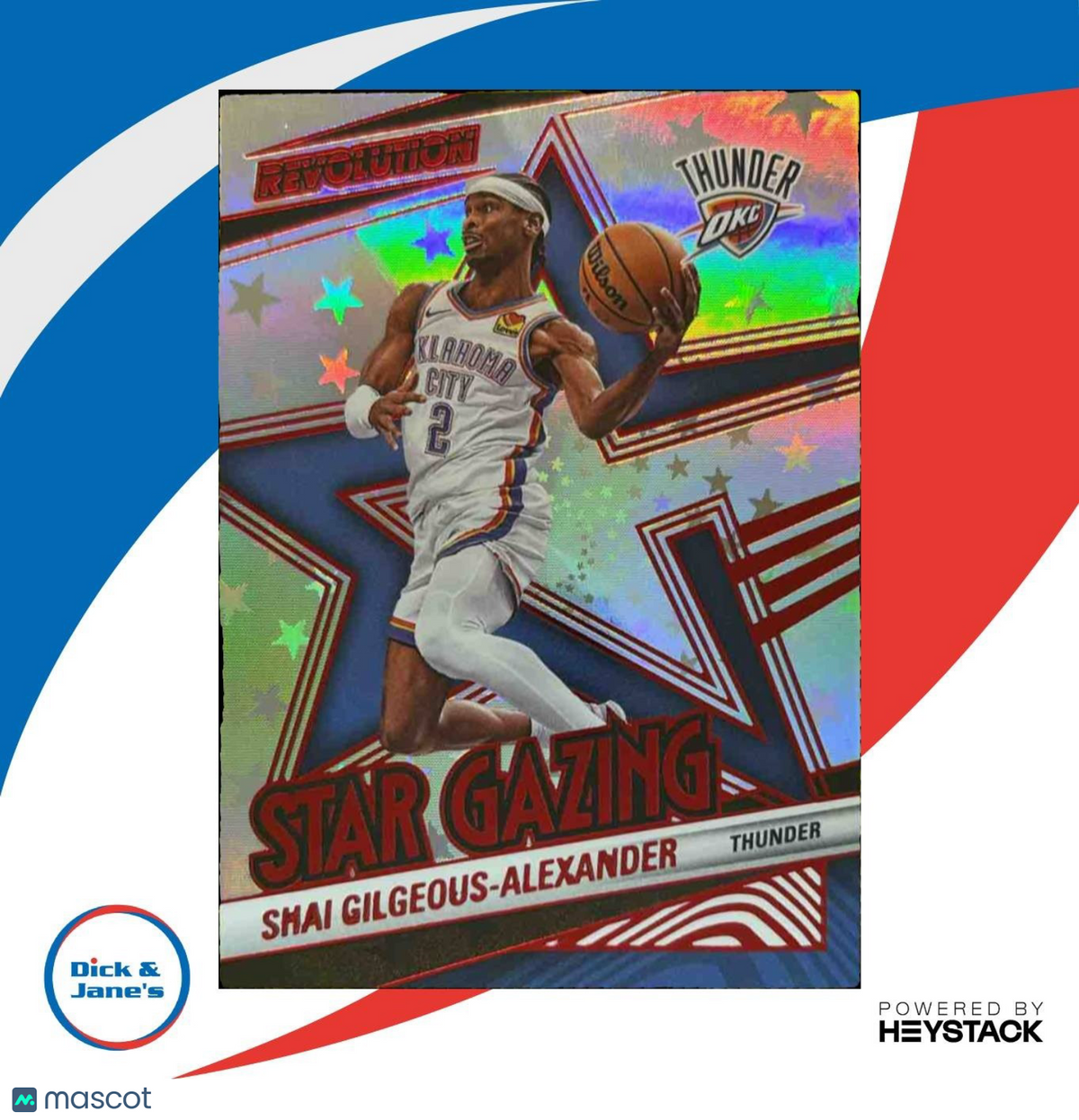 2024-25 Panini Revolution Shai Gilgeous-Alexander Star Gazing /299 Thunder