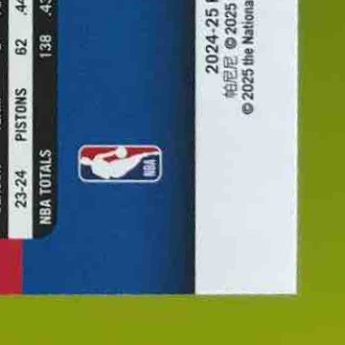 2024-25 Panini Revolution Cade Cunningham Blue Cosmo 62/285 #32 Detroit Pistons