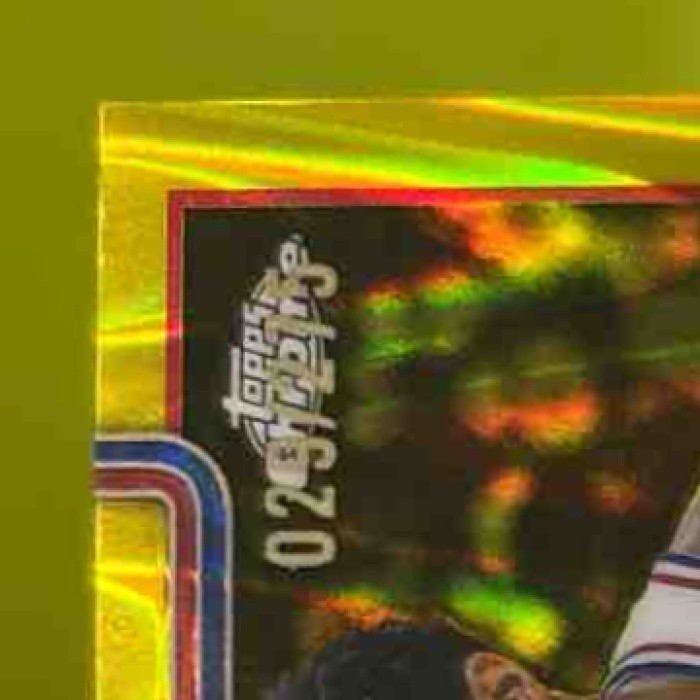 2025-26 Topps Chrome Paul George RayWave Yellow /275 #171 Philadelphia 76ers