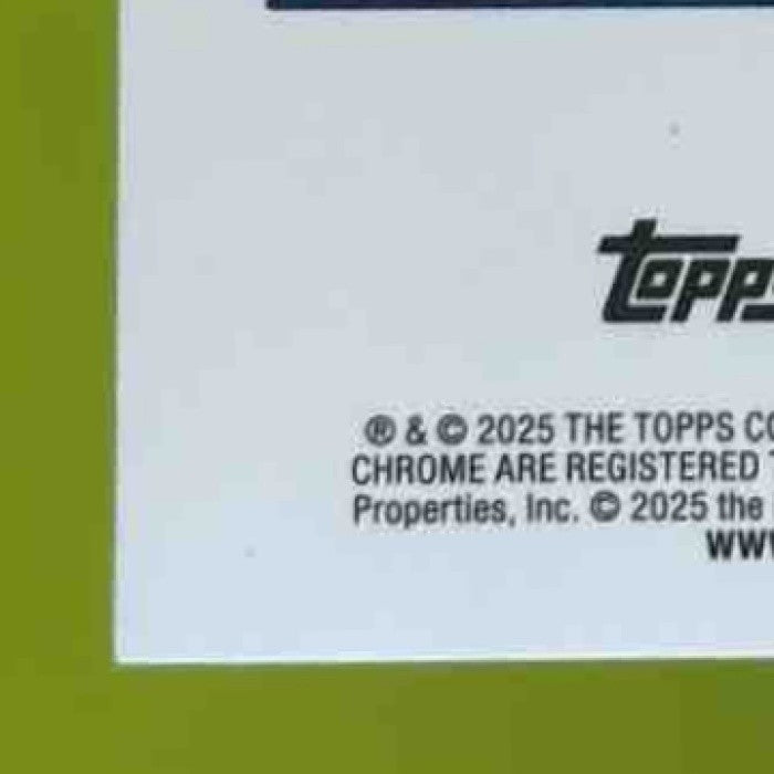2025-26 Topps Chrome Paul George RayWave Yellow /275 #171 Philadelphia 76ers