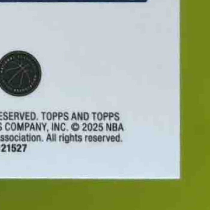 2025-26 Topps Chrome Paul George RayWave Yellow /275 #171 Philadelphia 76ers