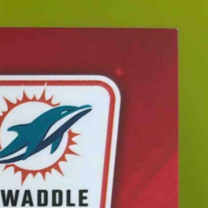 2024 Donruss Optic Jaylen Waddle Chain Reaction Gold Vinyl 1/1 #2 Miami Dolphins