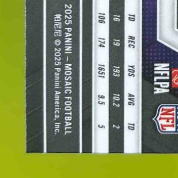 2025 Panini Mosaic Derrick Henry Red Scope Prizm #67 Baltimore Ravens
