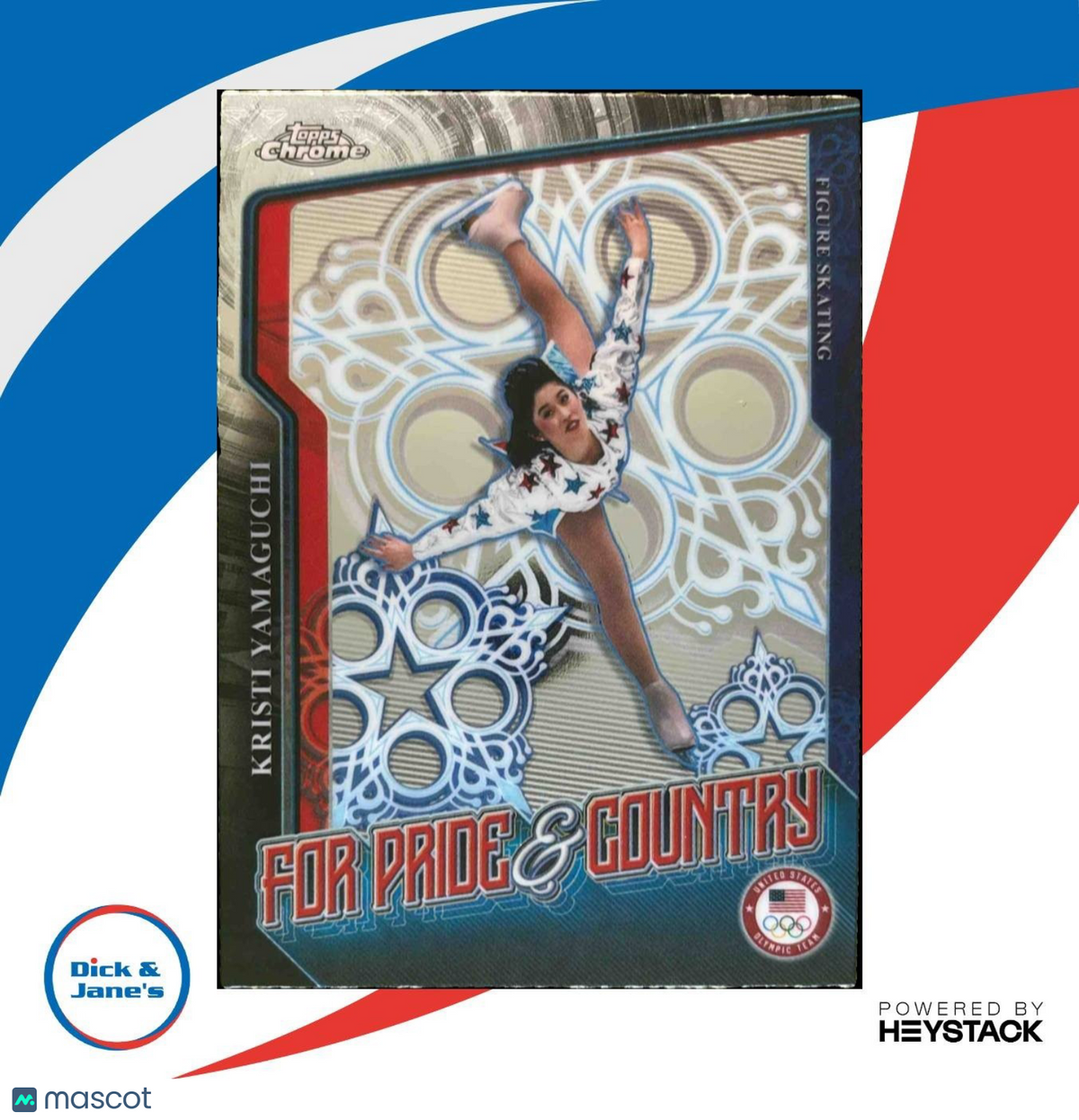 2026 Topps Chrome Kristi Yamaguchi For Pride And Country #PC-22 USA