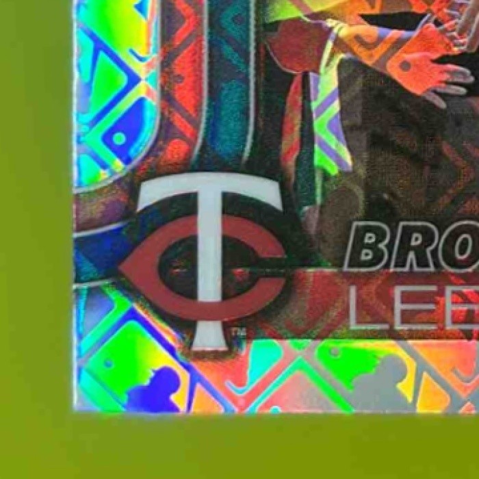 2025 Topps Chrome LogoFractor Brooks Lee Image Variation #234 RC Minnesota Twins