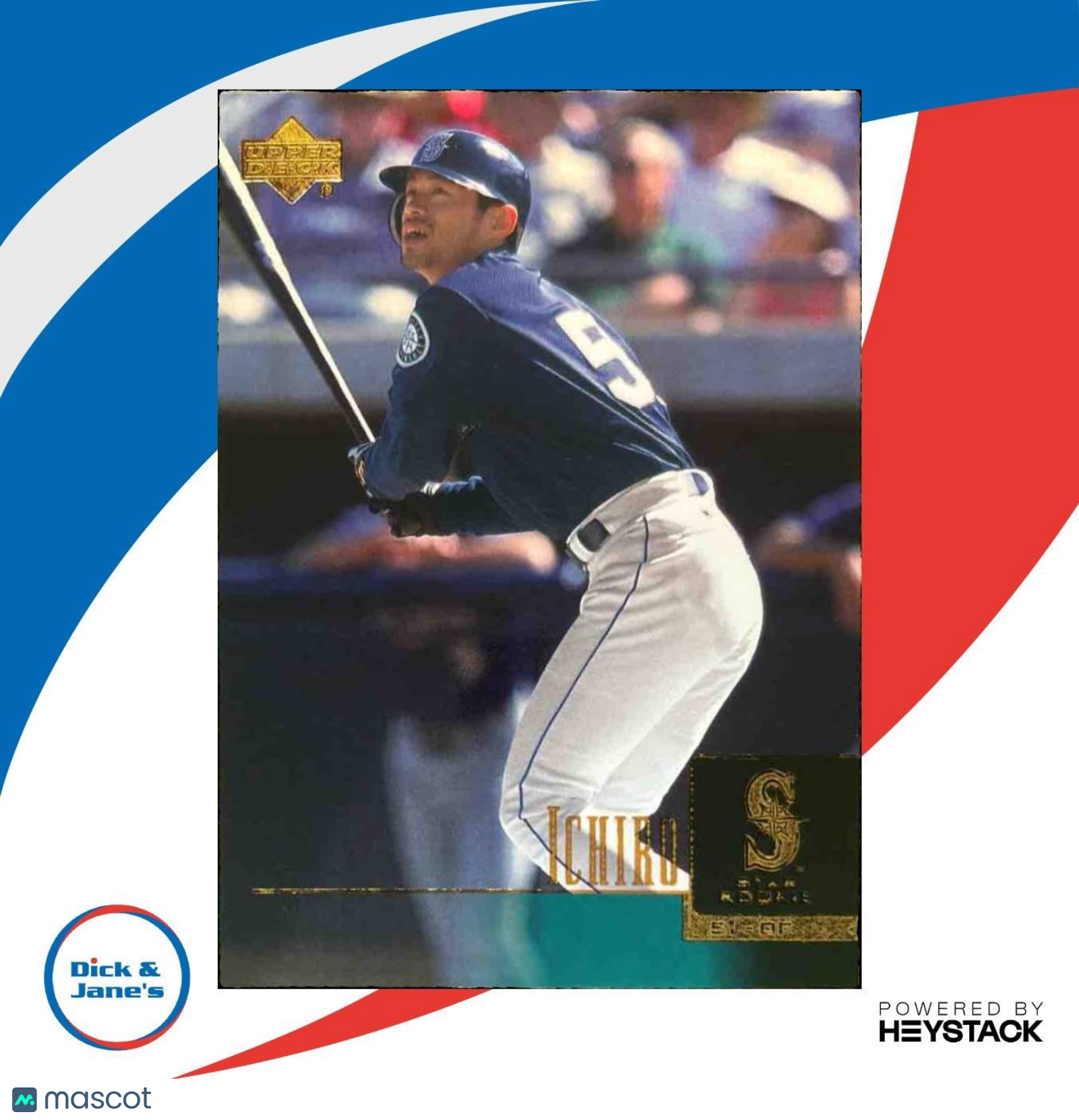 2001 Upper Deck Ichiro #271 RC Seattle Mariners