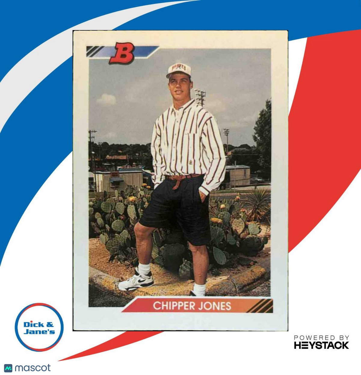 1992 Bowman Chipper Jones #28 Atlanta Braves