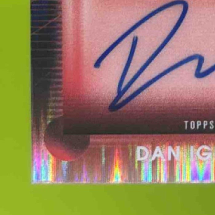 2025 Topps UFC Midnight Dan Ige Relic Auto Dusk /75