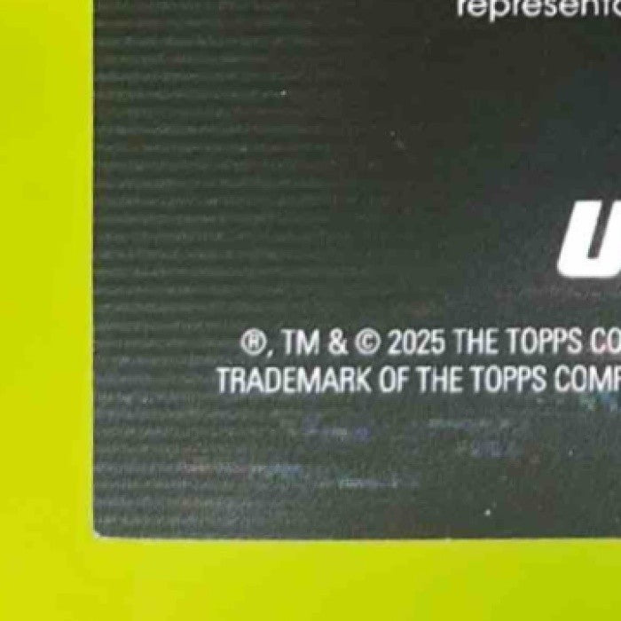 2025 Topps UFC Midnight Dan Ige Relic Auto Dusk /75