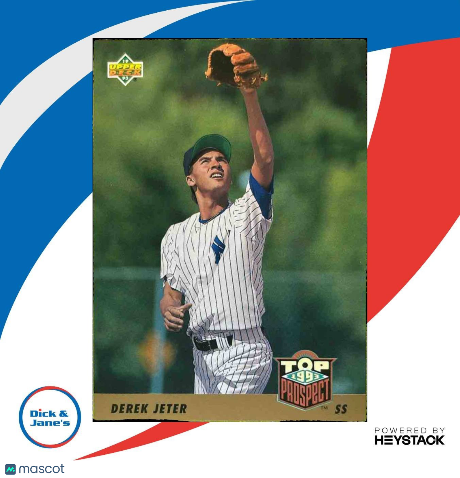 1993 Upper Deck Derek Jeter #449 RC New York Yankees