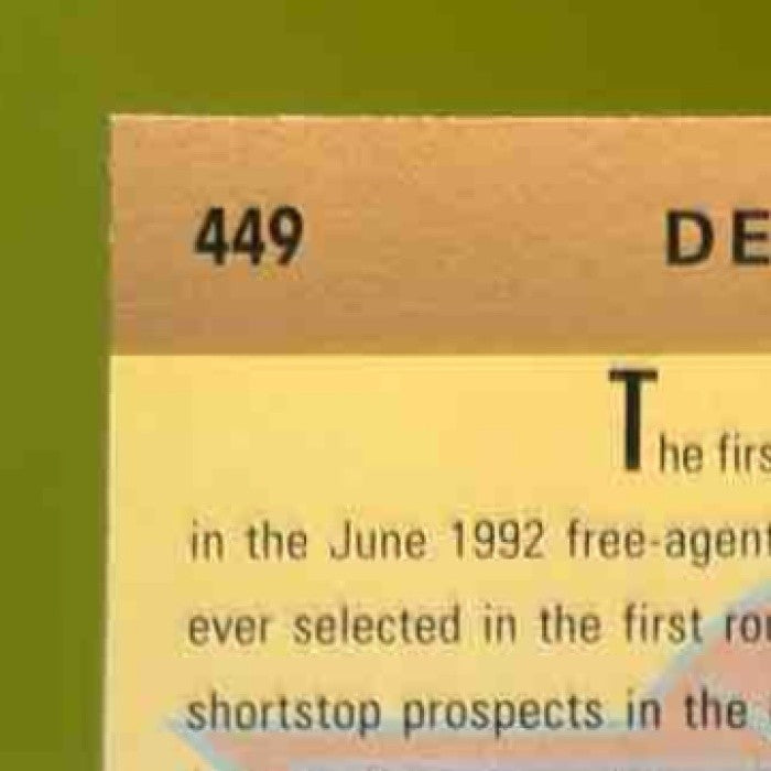 1993 Upper Deck Derek Jeter #449 RC New York Yankees