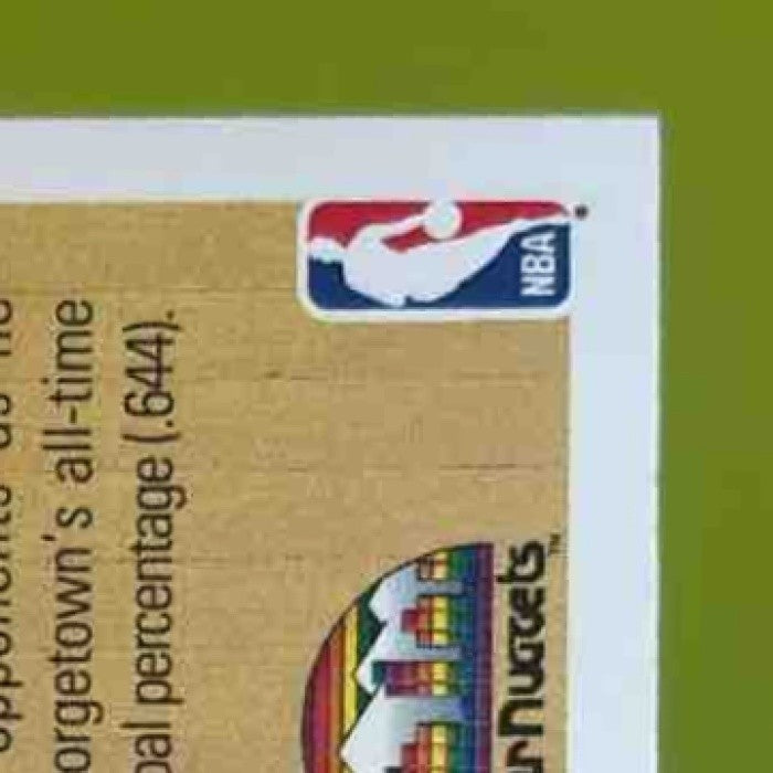 1991-92 Upper Deck Dikembe Mutombo #3b RC Denver Nuggets
