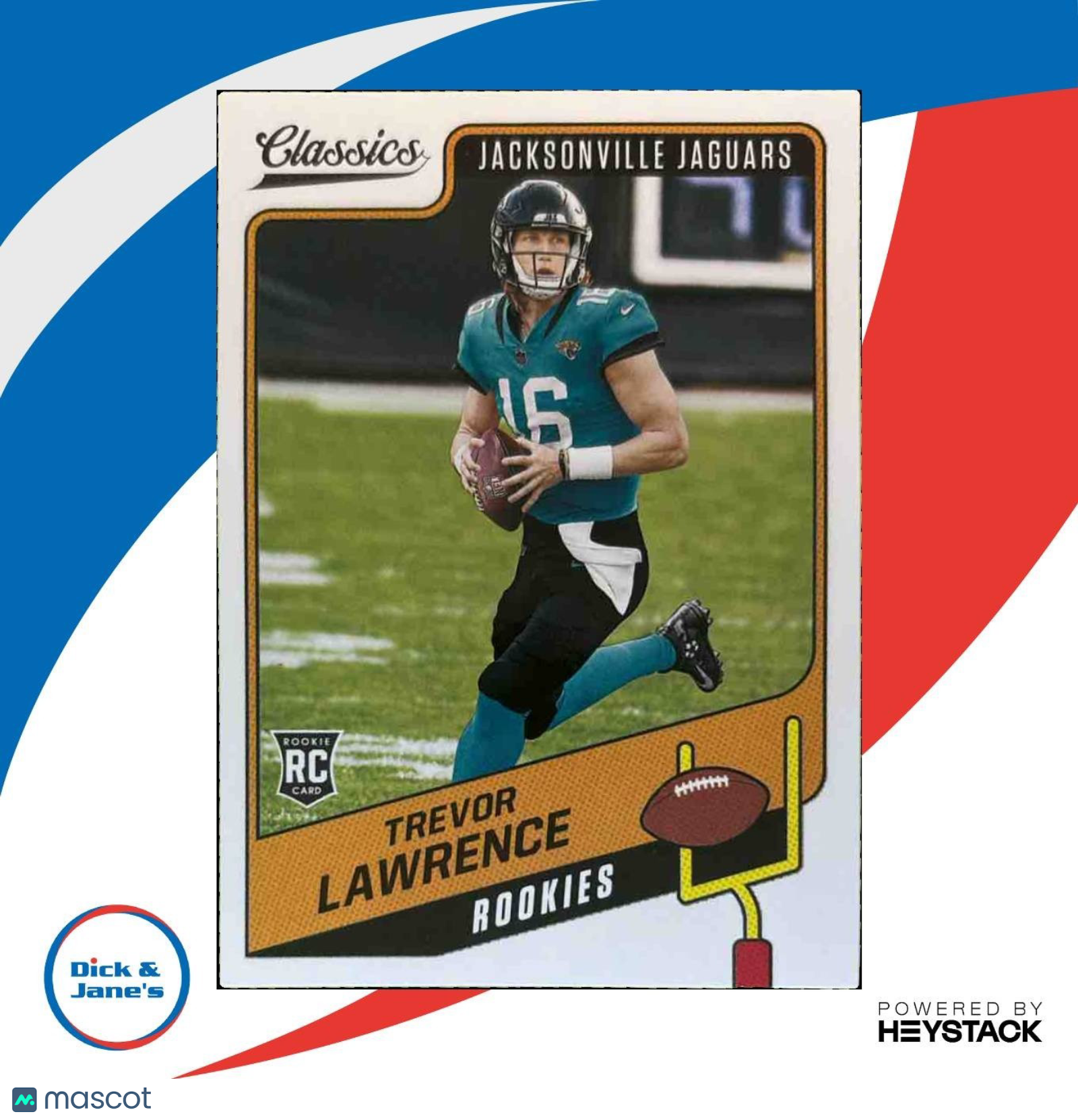 2021 Panini Classics Trevor Lawrence #151 RC Jacksonville Jaguars