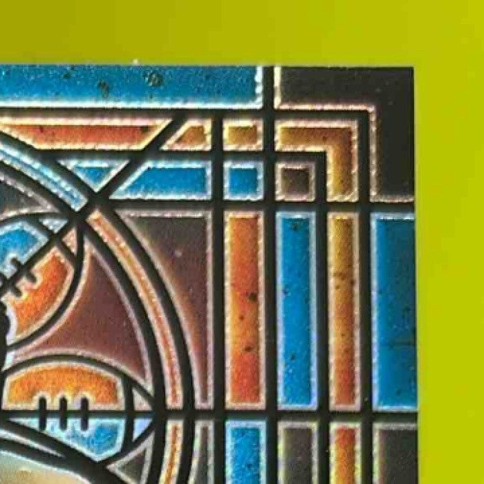 2025 Panini Mosaic RJ Harvey Stained Glass #8 RC Denver Broncos
